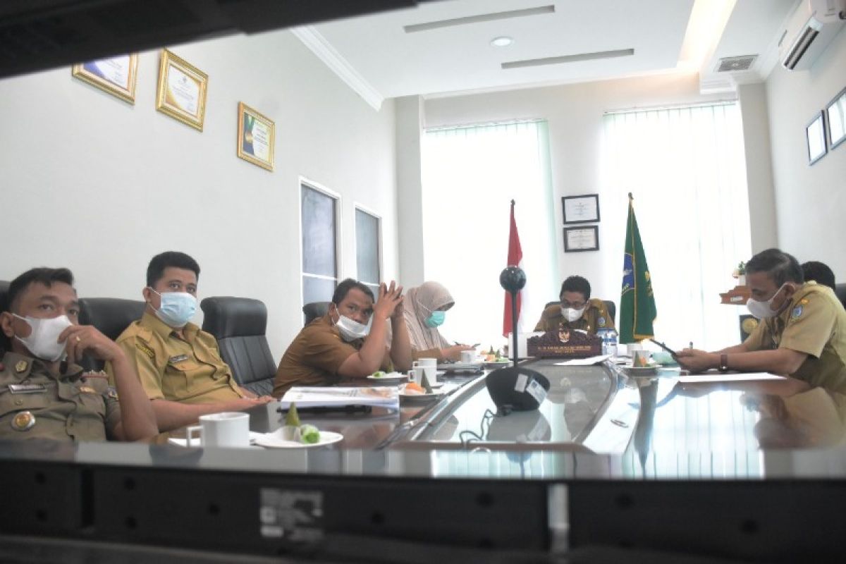 Sekda Tebing Tinggi minta OPD terkait laksanakan perintah Gubsu terkait COVID-19