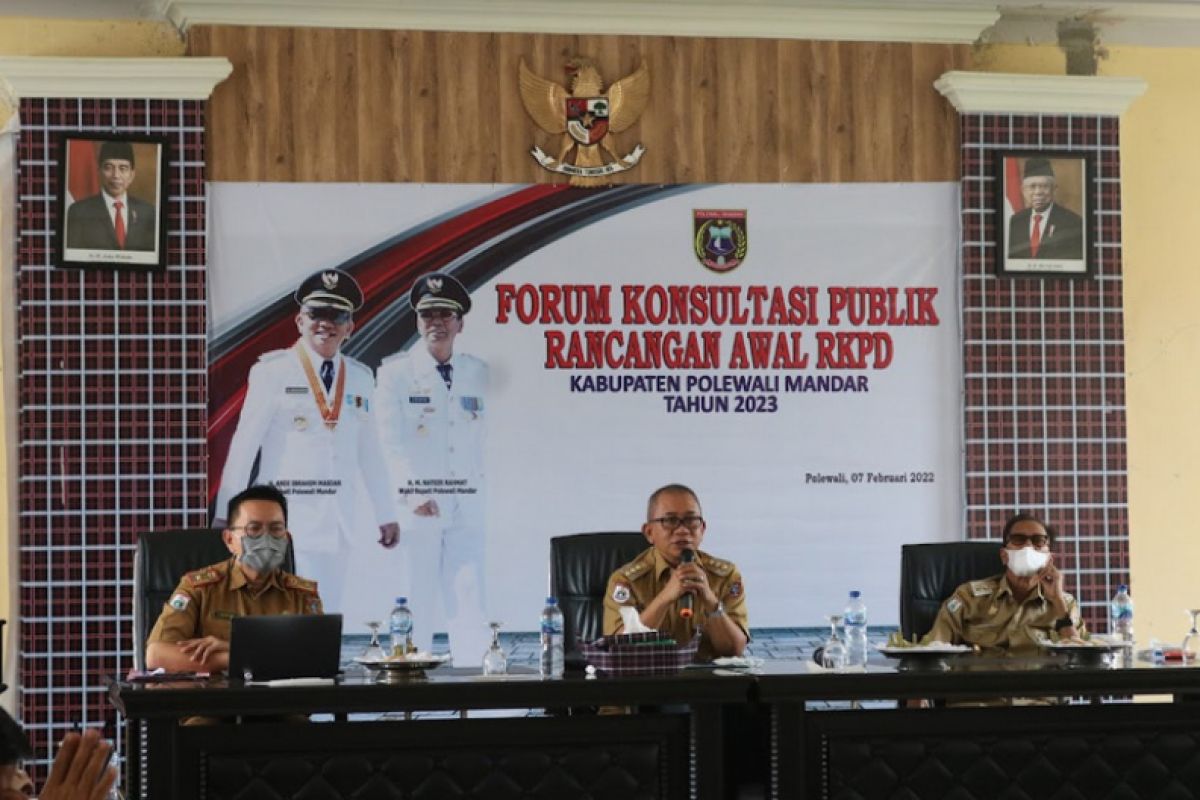 Bappeda Polewali Mandar Sulbar serap aspirasi warga untuk susun RKPD 2023