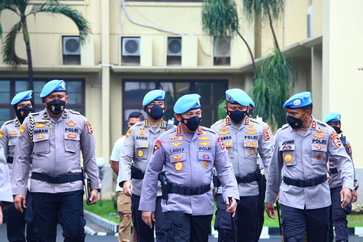 Kapolri apresiasi kontribusi personel Satgas UNAMID menjaga perdamaian
