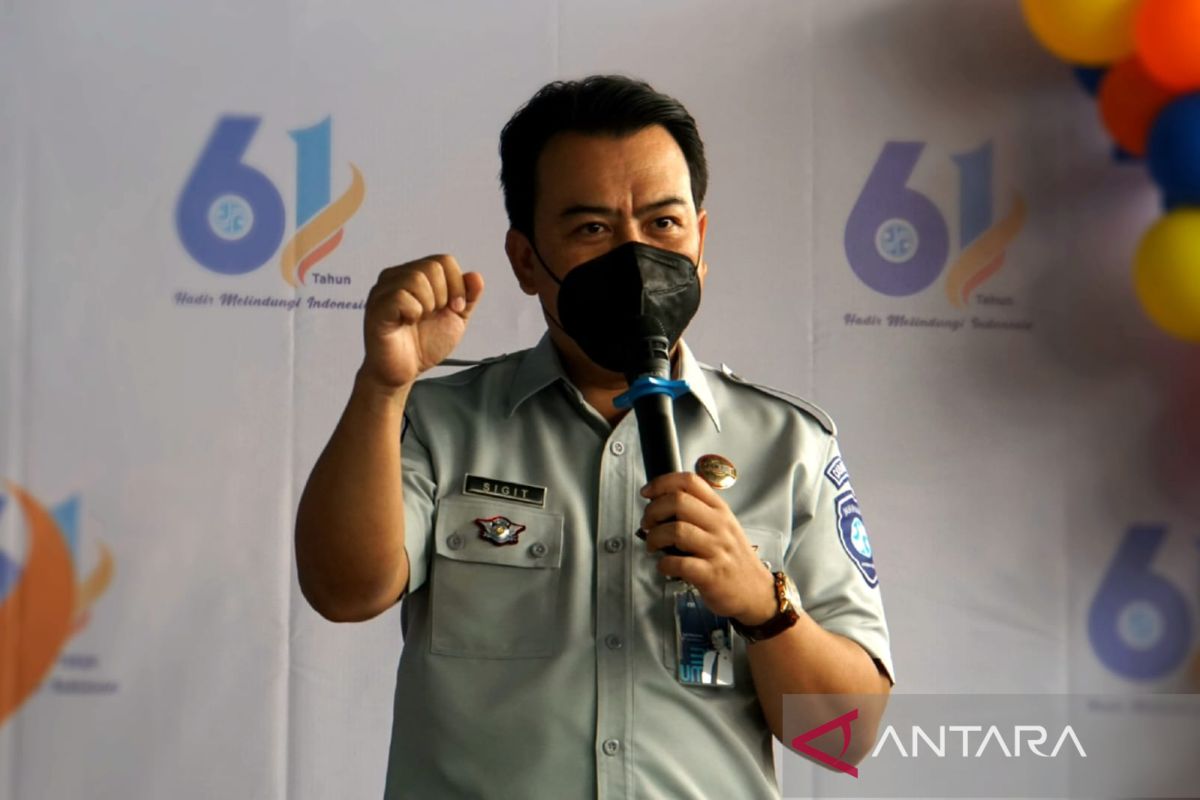Jasa Raharja Cabang Banten Januari 2022 bayarkan klaim Rp4,85 miliar