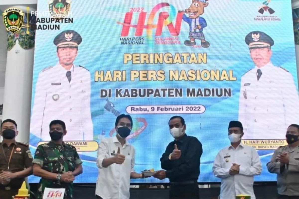 Bupati Madiun sebut pers berperan besar dalam pembangunan desa