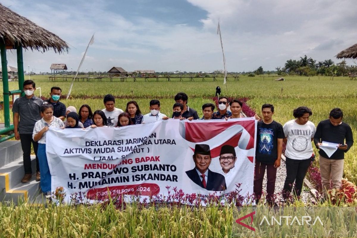 Aktivis Muda Sumut dukung Prabowo-Muhaimin maju Pilpres 2024