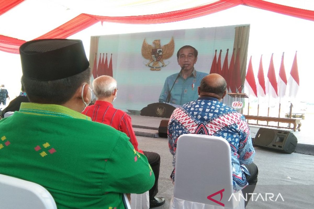 Presiden Jokowi sebut pers adalah lokomotif kemajuan bangsa