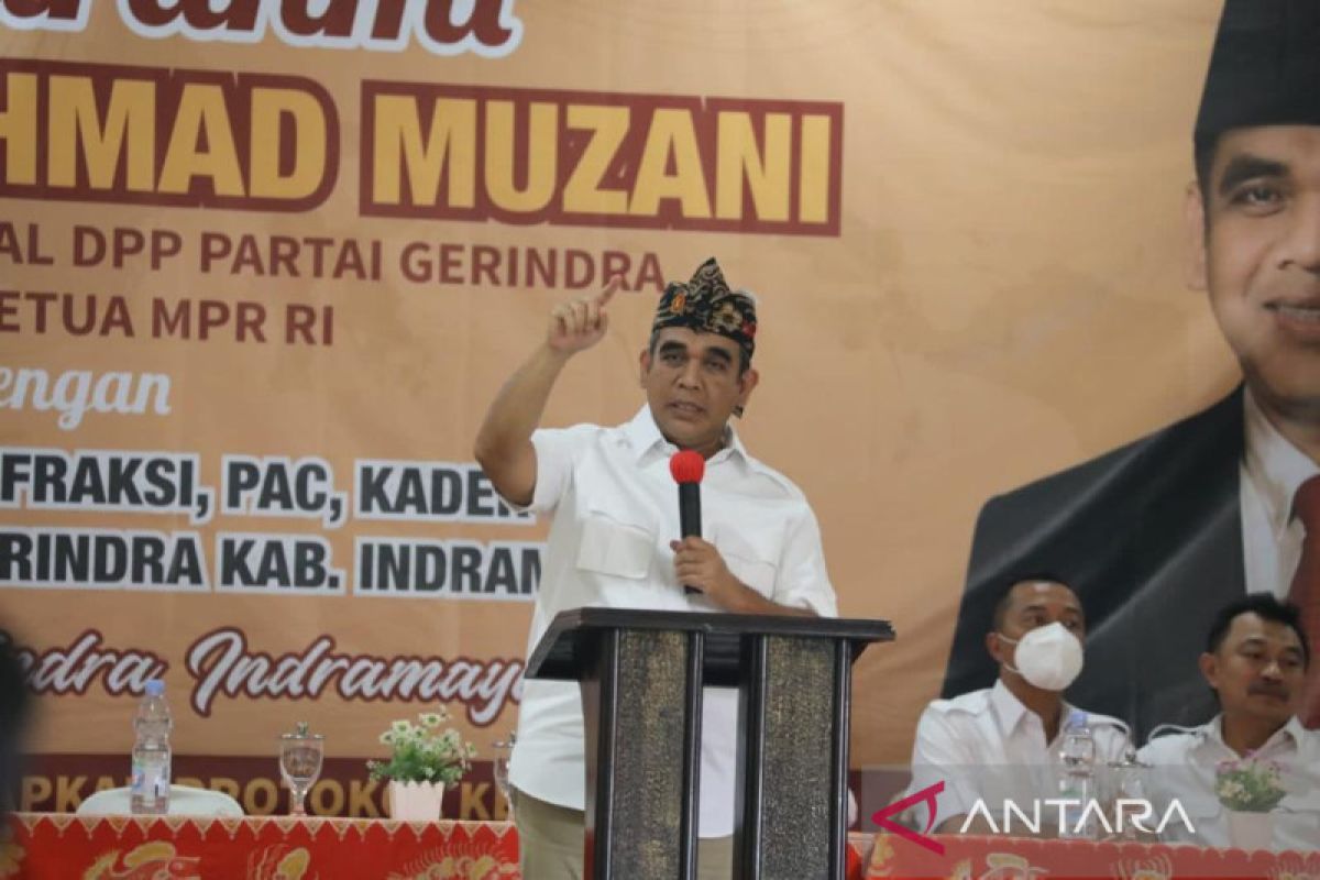 Muzani pastikan Prabowo maju sebagai capres di Pilpres 2024