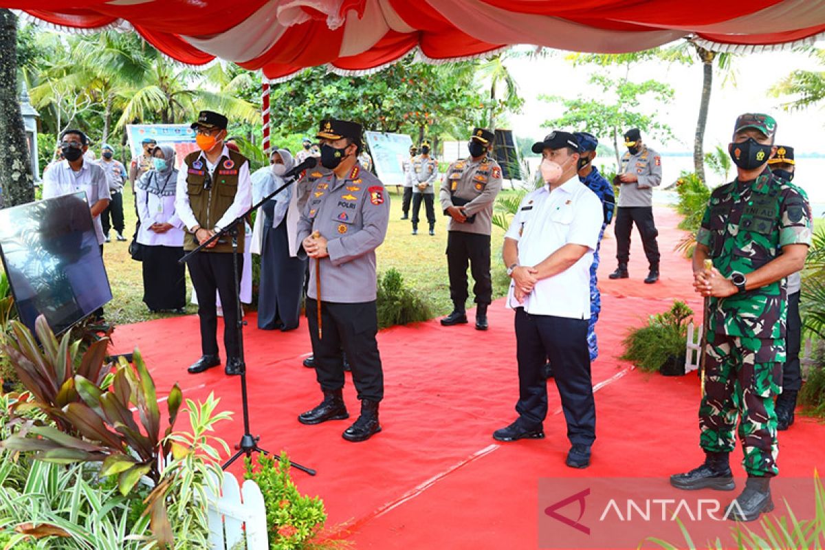 Kapolri minta Forkopimda Babel antisipasi lonjakan COVID-19