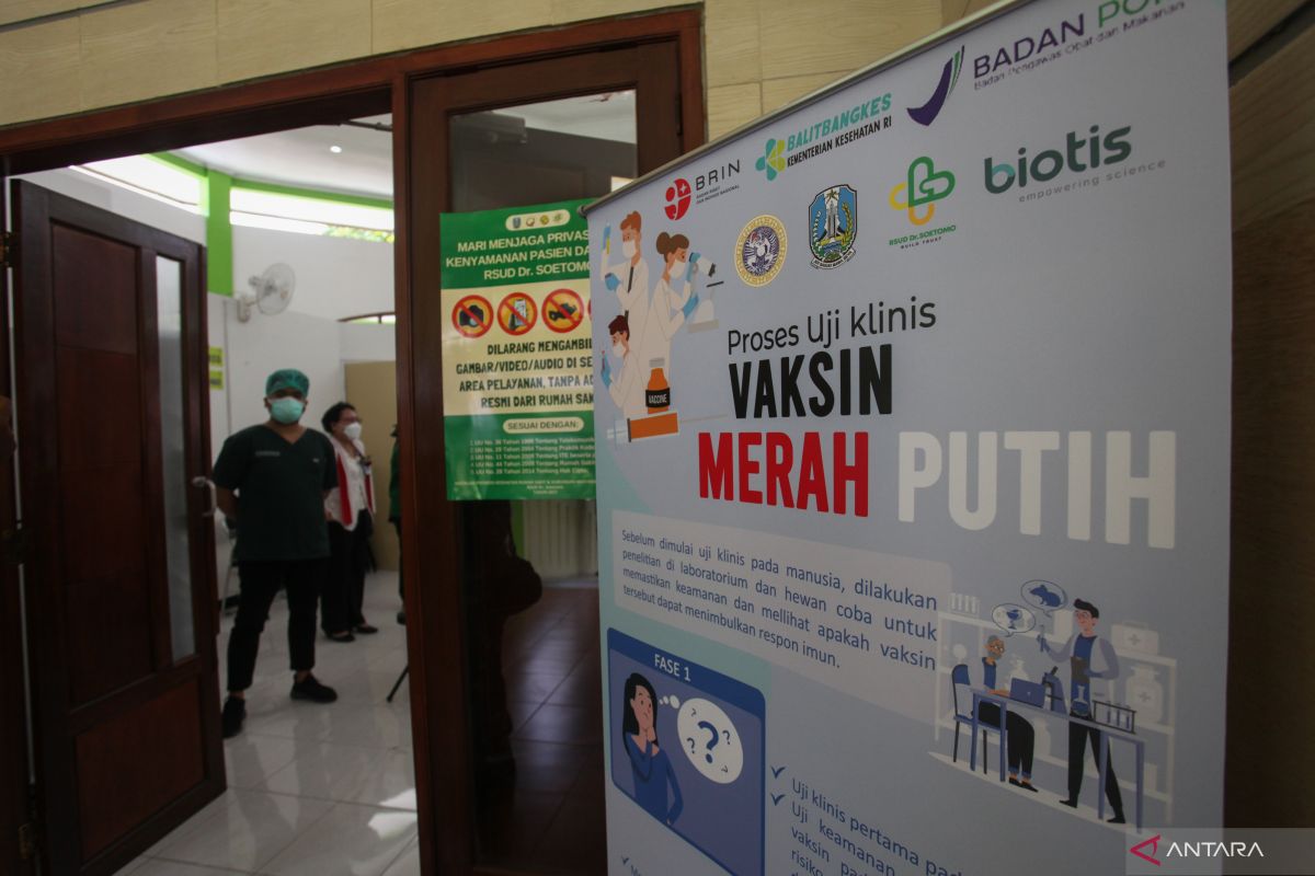 Phase 1 clinical trial for Merah Putih vaccine huge leap: BRIN