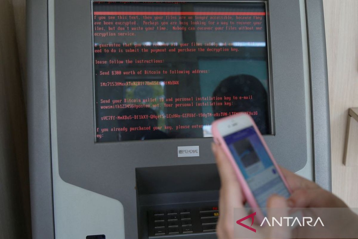 Situs Kementerian Pertahanan dan bank Ukraina kena serangan siber