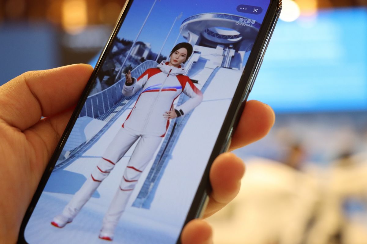 Alibaba rilis influencer virtual untuk ramaikan Olimpiade musim dingin 2022