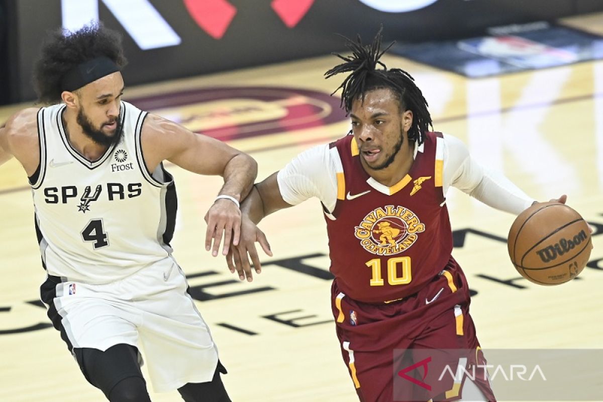 Darius Garland pimpin Cavaliers lanjutkan tren kemenangan bekuk Spurs