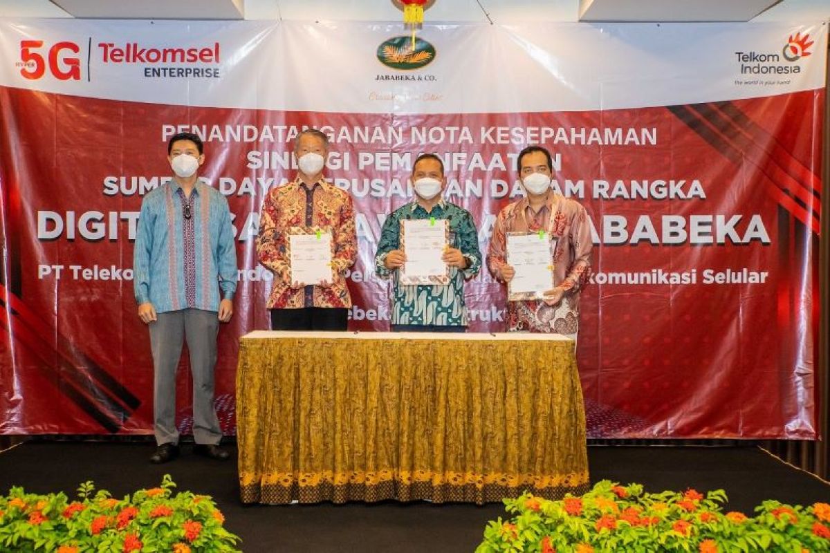 Telkom, Telkomsel dan  Jababeka kembangkan pemanfaatan jaringan 5G