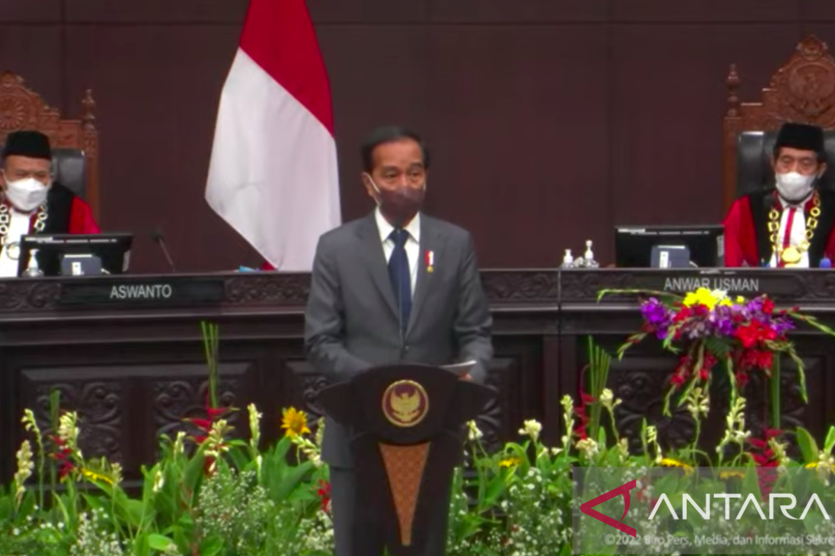 Presiden Jokowi harap putusan MK beri kepastian, keadilan, dan kemanfaatan
