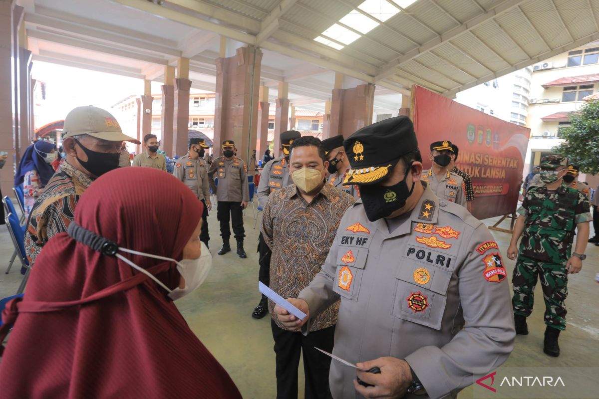 Polres Metro Tangerang siapkan 18 unit mobil vaksinasi keliling