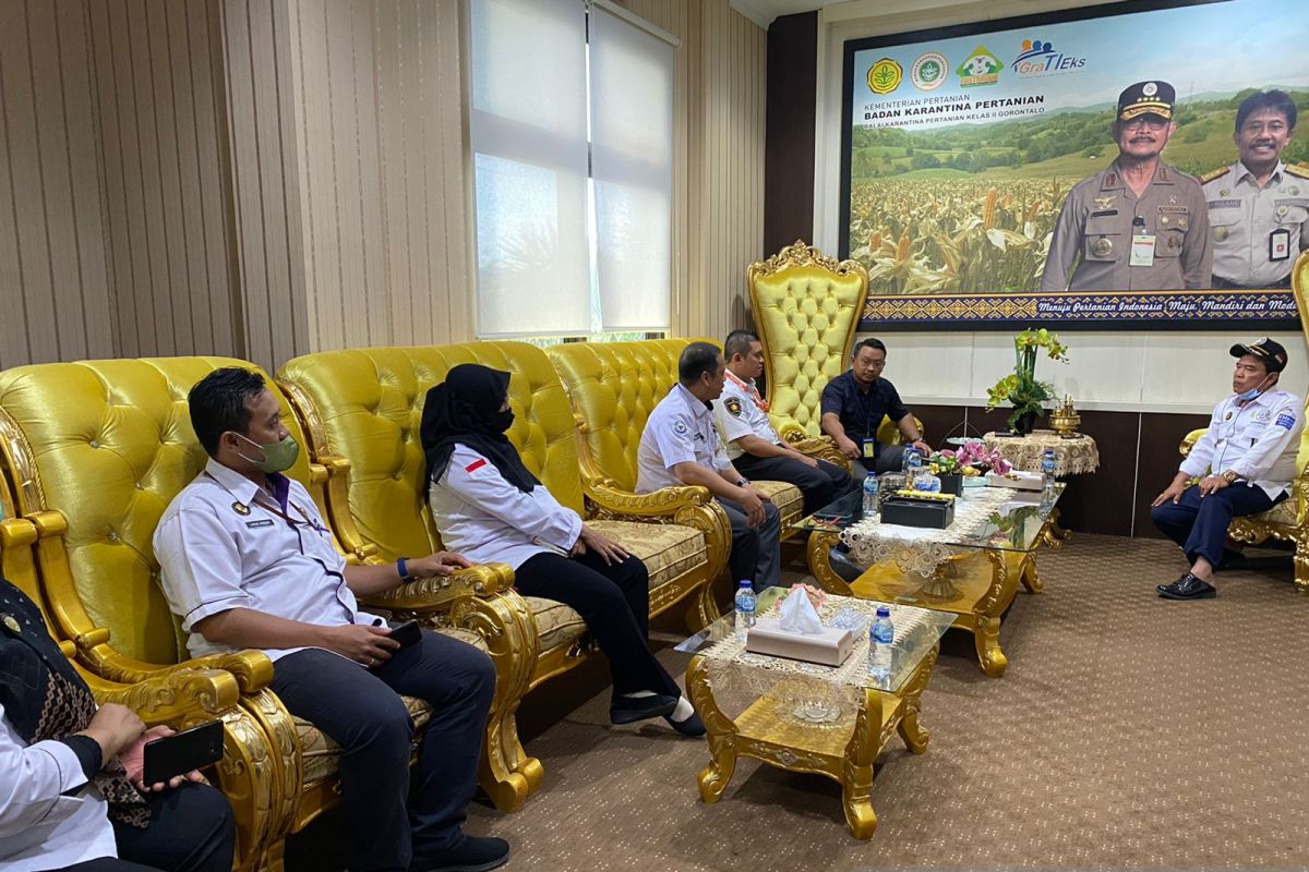 Barantan dan Kantor Pos komitmen tingkatkan ekspor pertanian Gorontalo
