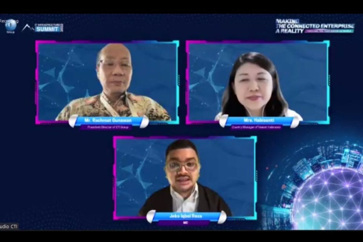CTI IT Infrastructure Summit 2022 usung tema "connected enterprise"