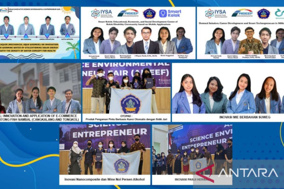 Undiksha borong enam emas Kompetisi Internasional AIISEEF