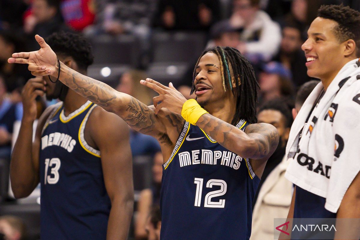 NBA - Grizzlies hadiahi tuan rumah Pistons telan kekalahan keenam beruntun
