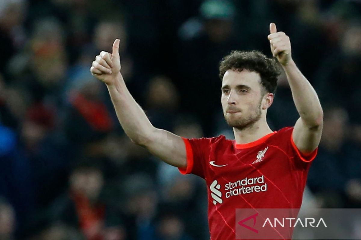 Jurgen Klopp pastikan Diogo Jota absen ketika Liverpool hadapi Norwich