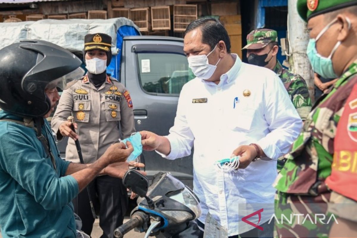Pemkot Padangsidimpuan bersama TNI-Polri gelar operasi yustisi