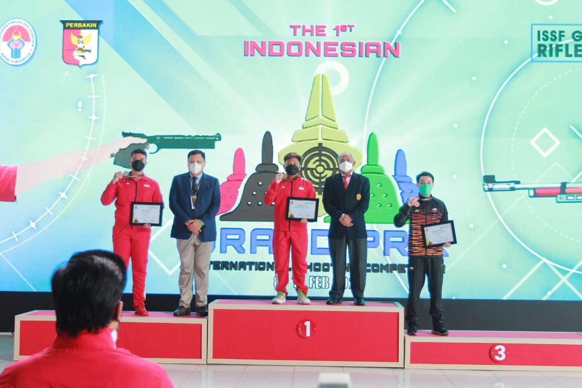 Iqbal sumbang emas pertama Indonesia di ISSF Grand Prix Rifle/Pistol