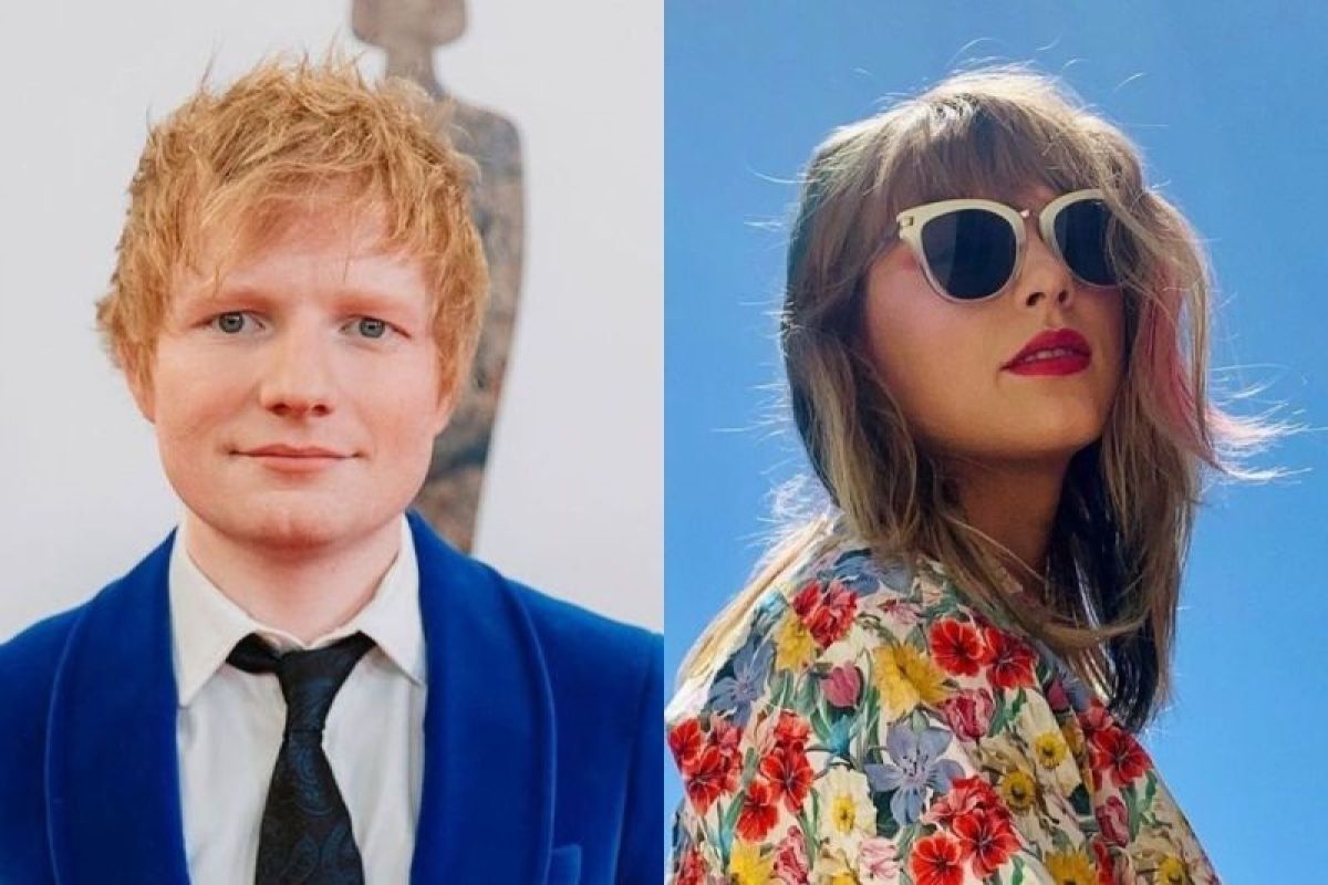 Ed Sheeran dan Taylor Swift nostalgia di lagu "The Joker and the Queen"