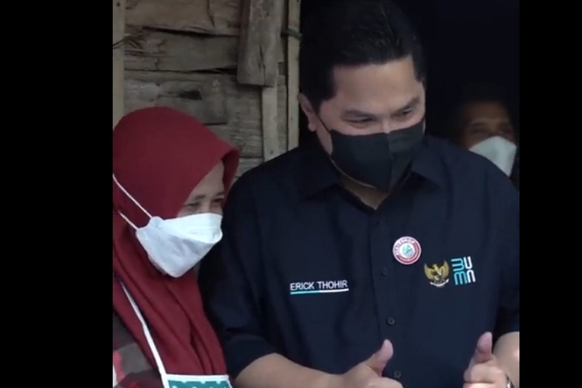 Menteri BUMN Erick Thohir apresiasi para ibu nasabah PNM Mekaar buka lapangan kerja