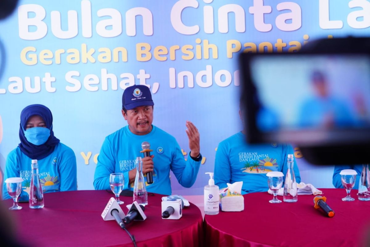 Menteri Trenggono: Gernas Bulan Cinta Laut aksi konkret Indonesia perangi sampah laut