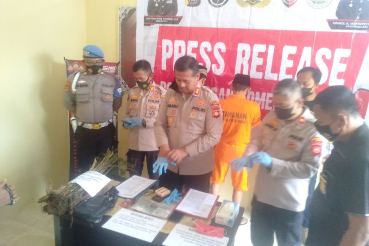 Polisi menembak bandar narkoba asal Kabupaten OKU Timur