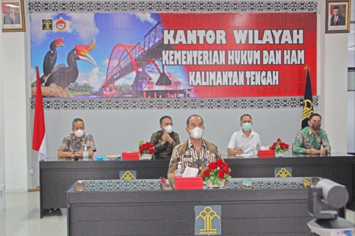 Kemenkumham Kalteng izinkan pegawai miliki komorbid bekerja dari rumah