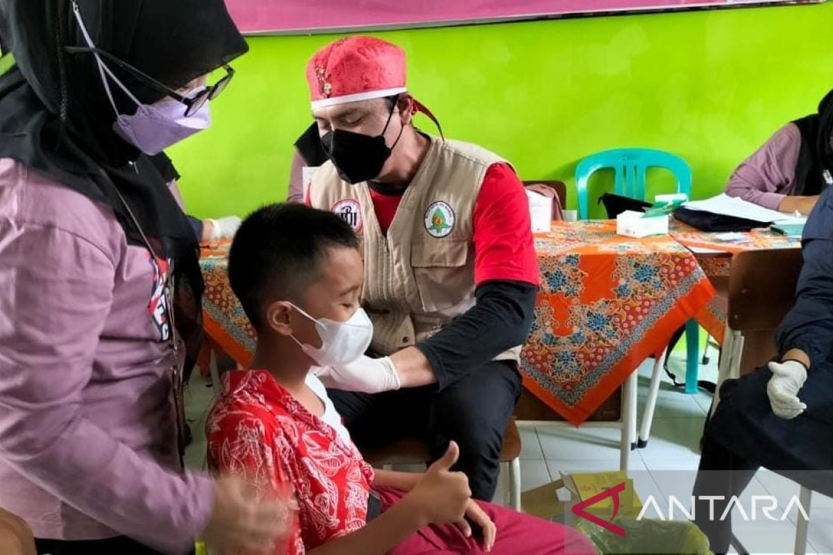 Some 52.08 percent of children in Probolinggo vaccinated