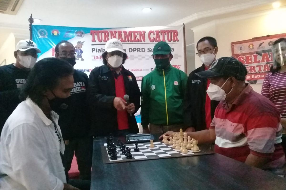 Percasi dan Judes gelar turnamen catur piala DPRD Kota Surabaya
