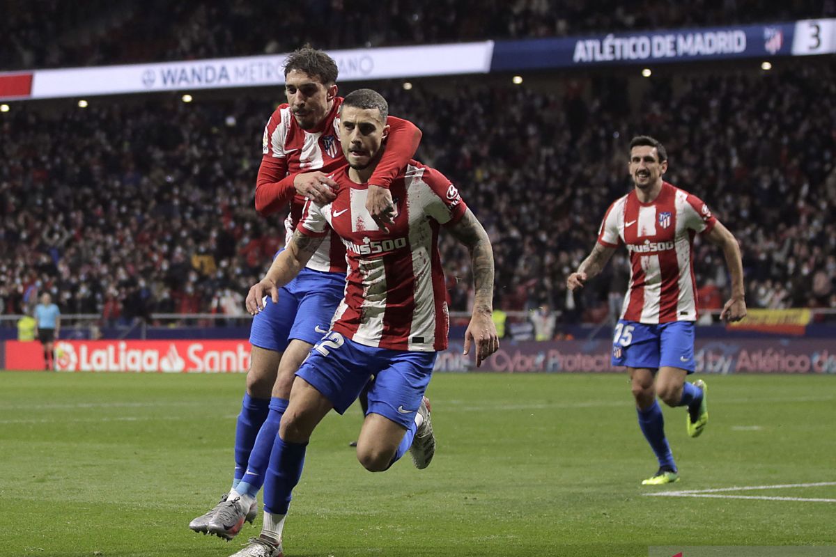 Atletico Madrid menang dramatis