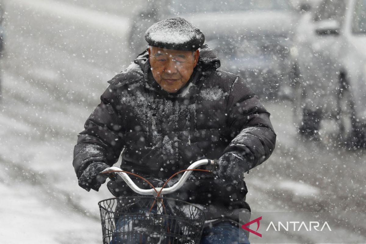 Delapan orang tewas akibat hujan salju lebat di Jepang