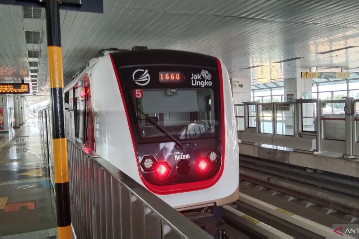 LRT Jakarta siapkan uji coba rute integrasi Pegangsaan Dua menuju JIS
