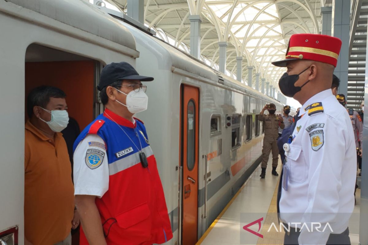 Kemenhub gratiskan penumpang selama tahap uji coba kereta api di Garut
