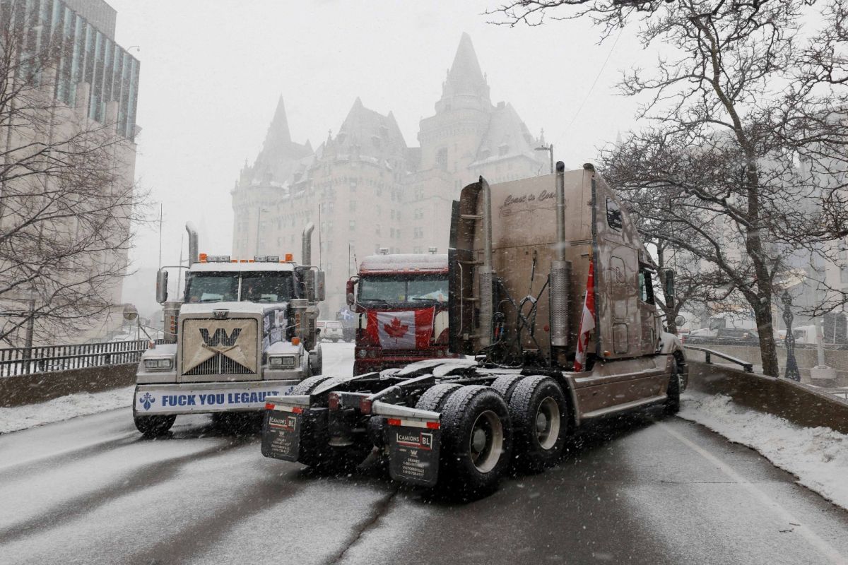 PM Kanada gunakan UU darurat untuk akhiri protes supir truk