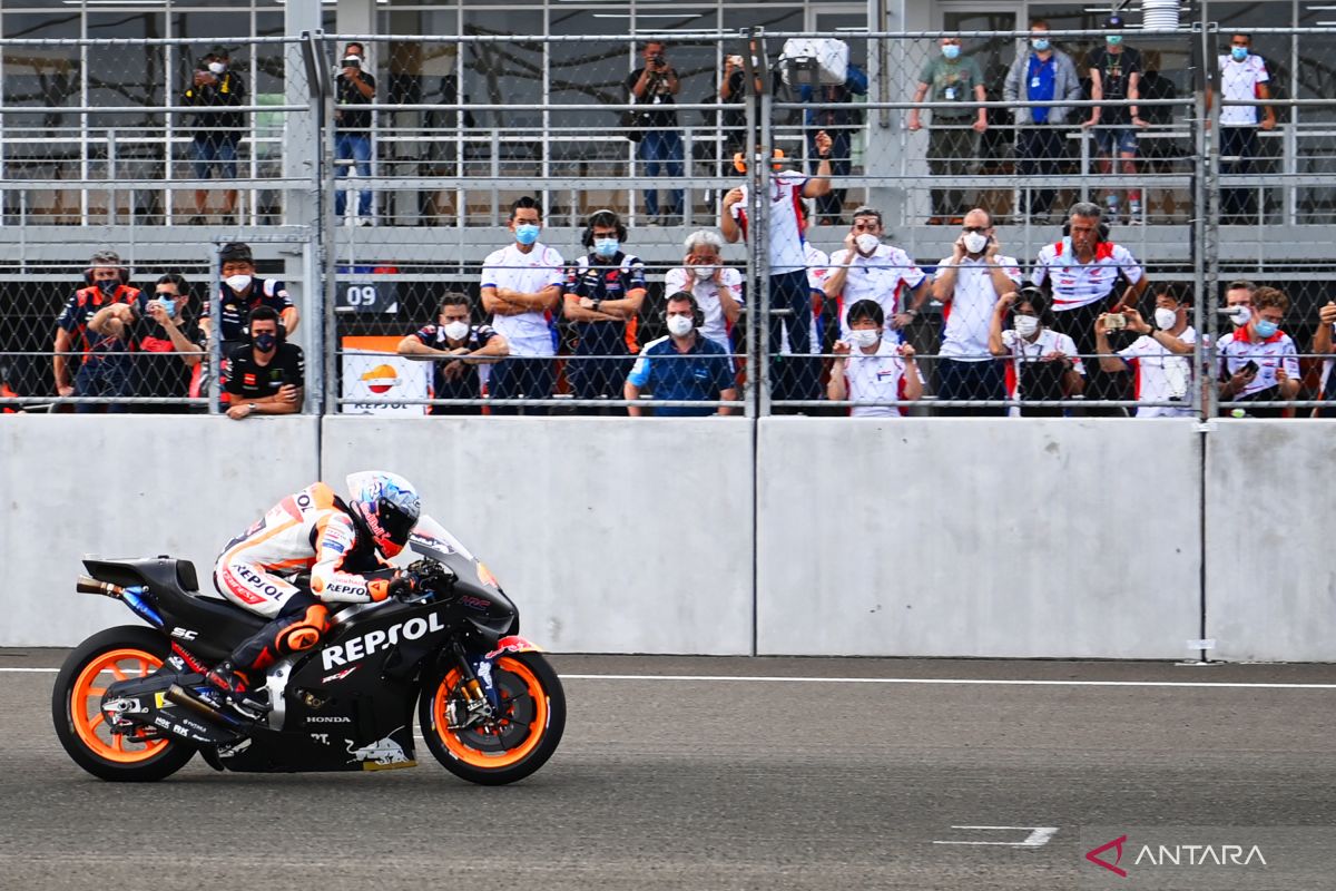 MotoGP: Espargaro tercepat sementara hari ketiga tes Mandalika
