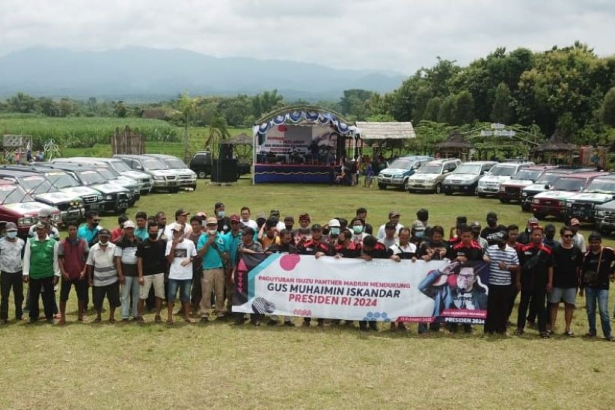 Paguyuban Isuzu Panther Madiun berikan dukungan Muhaimin Iskandar maju Capres