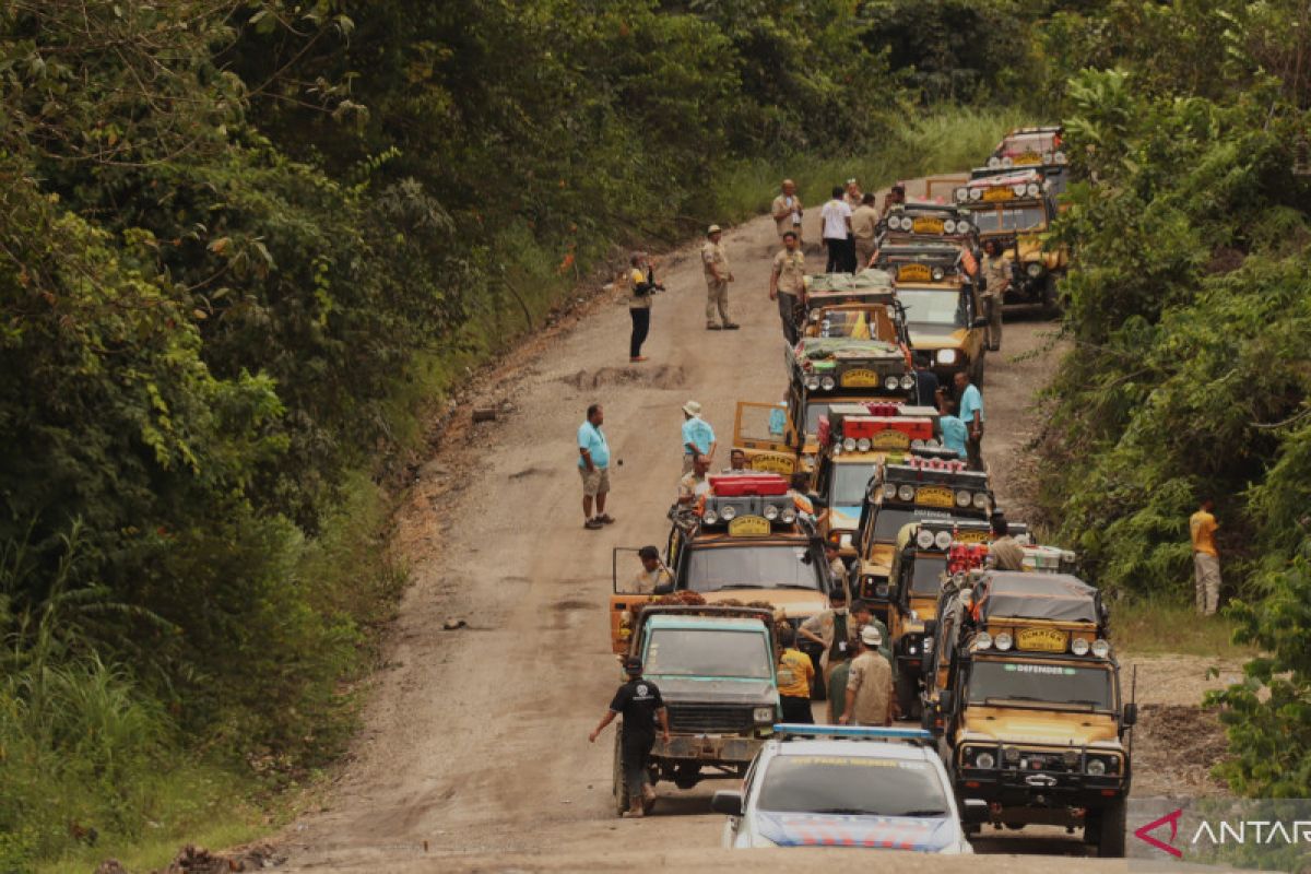 Peserta internasional touring offroad tak bisa datang sebab COVID-19