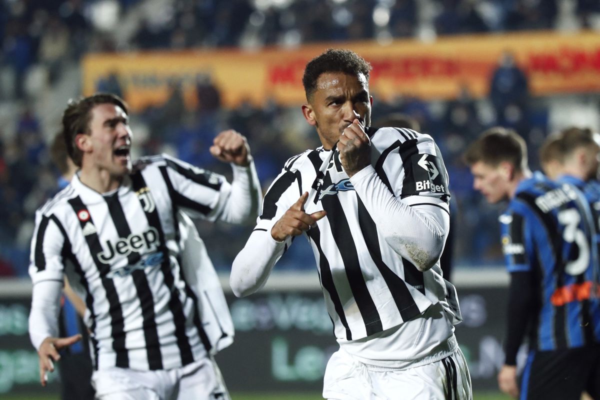 Gol injury time Danilo bantu Juventus tahan imbang Atalanta 1-1