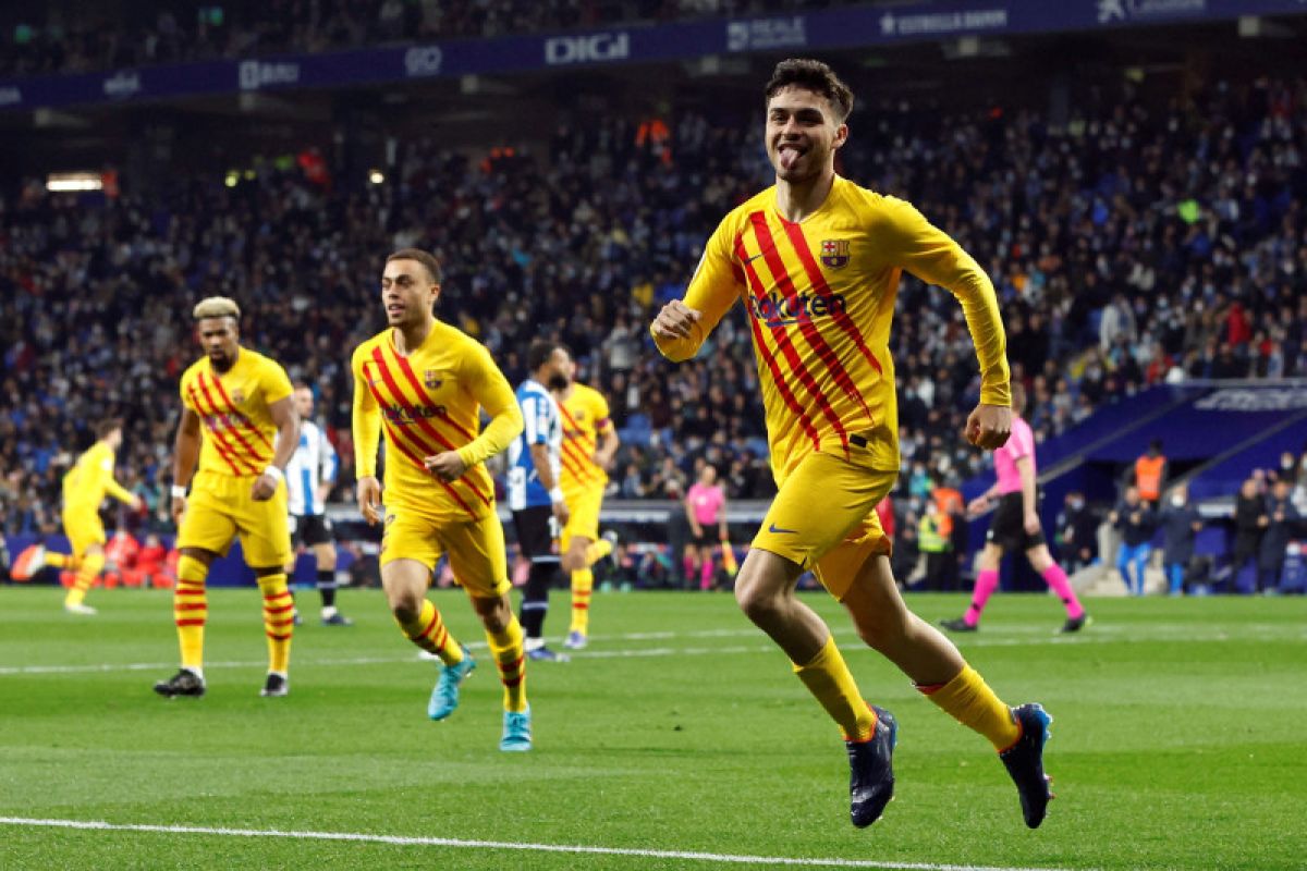 Gol Luuk de Jong selamatkan muka Barcelona dari Espanyol