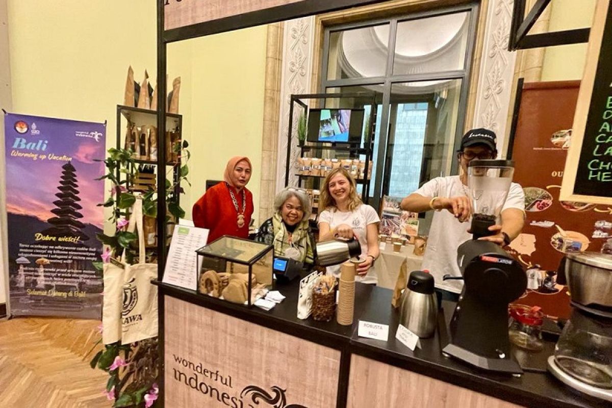 KBRI promosi kopi Indonesia, wisata Bali di Polandia