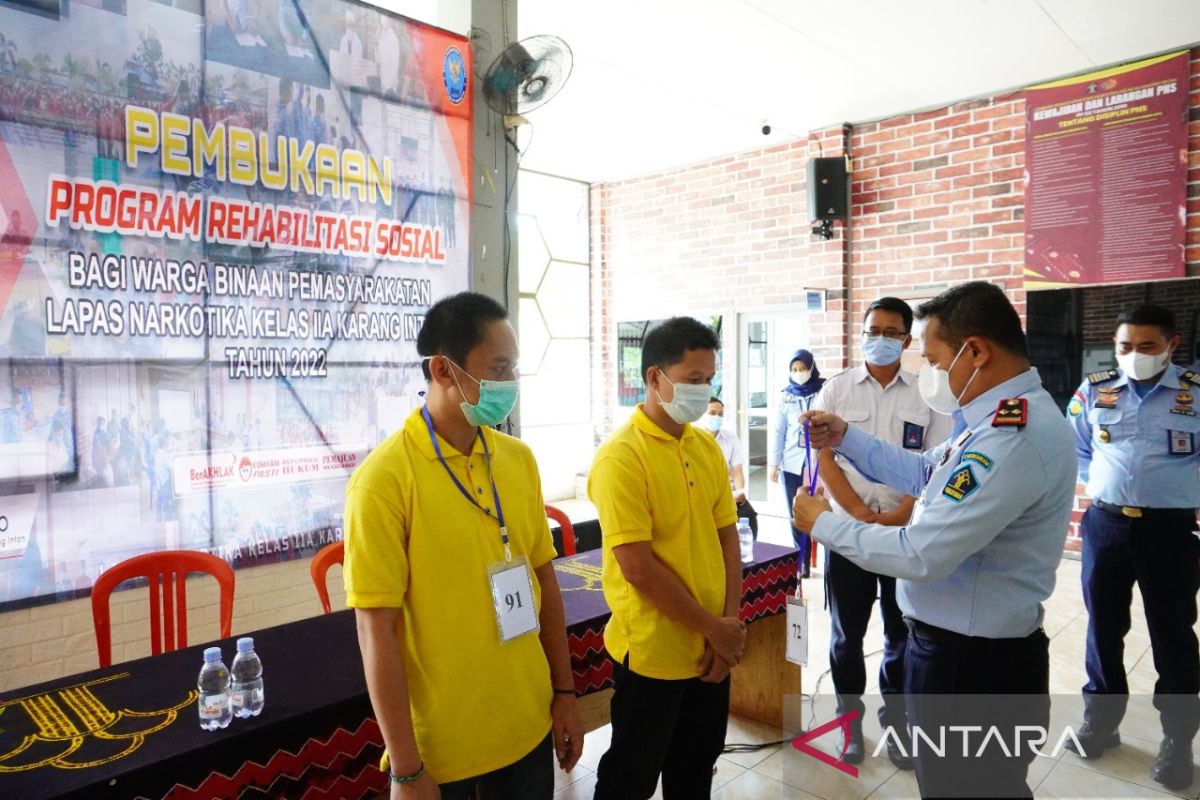 240 warga binaan Lapas Karang Intan jalani rehabilitasi sosial