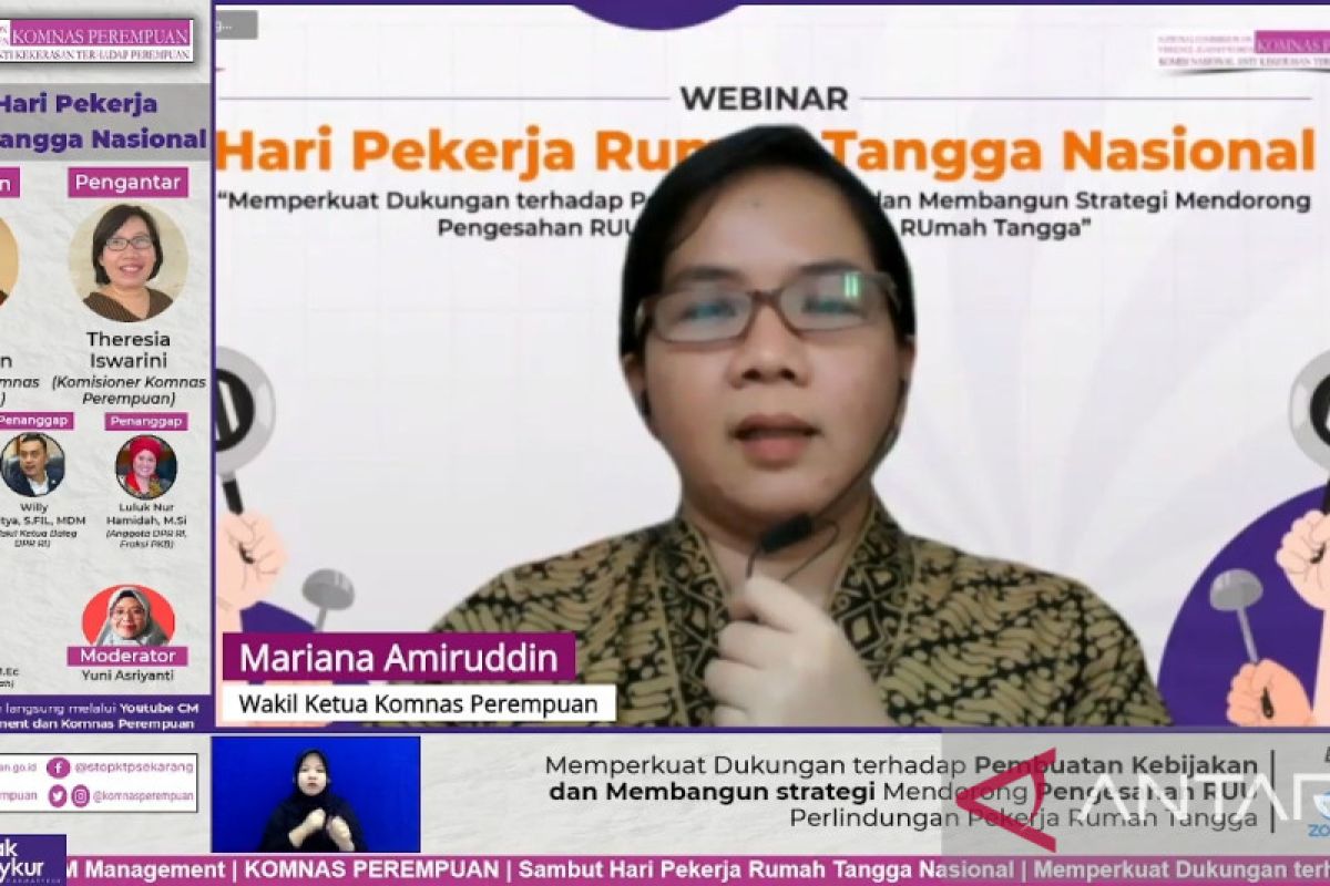 Do not hesitate to ratify RUU PPRT: Komnas Perempuan to legislators