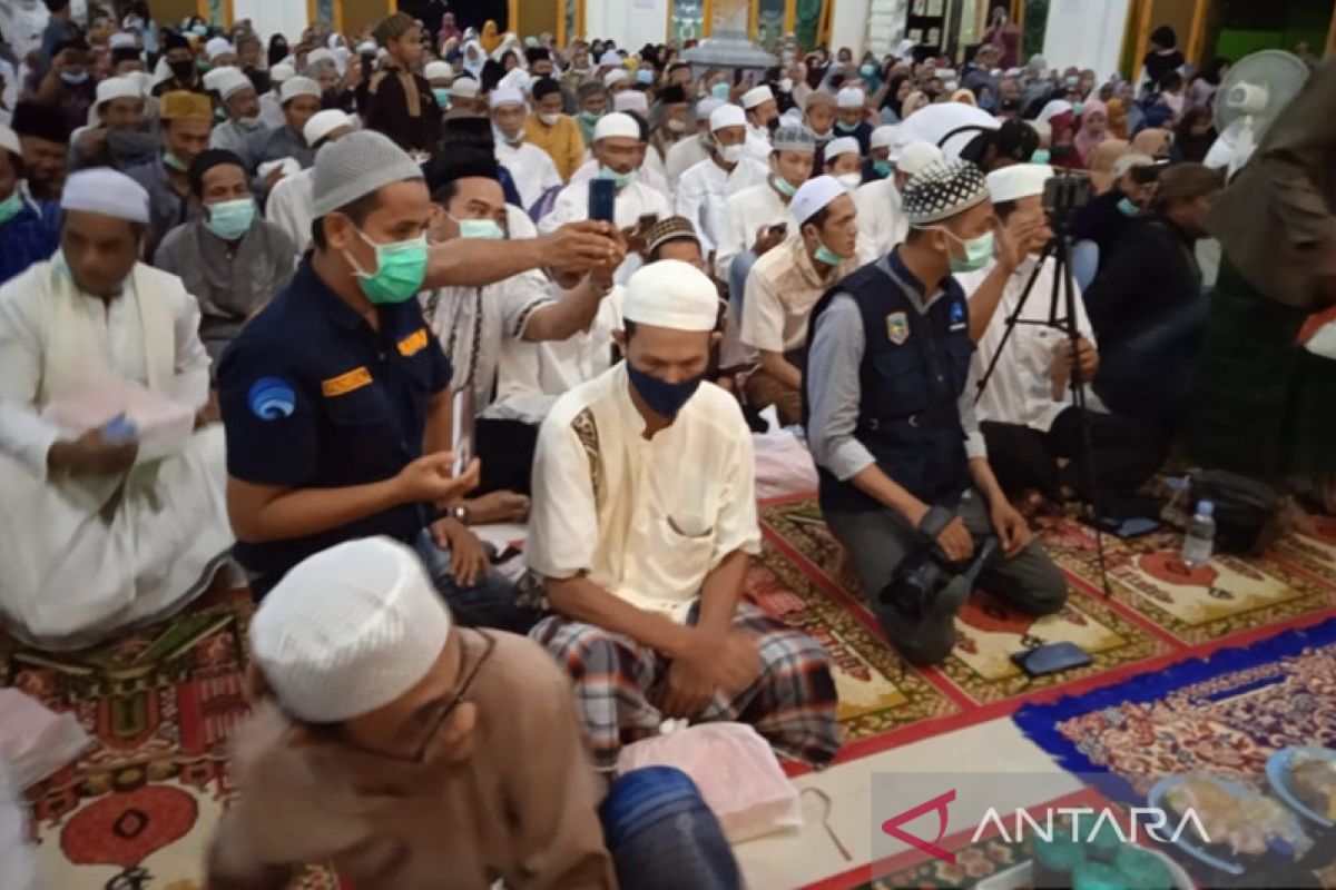 Warga Sungai Durian Penuhi Mesjid Asy Syafa'ah