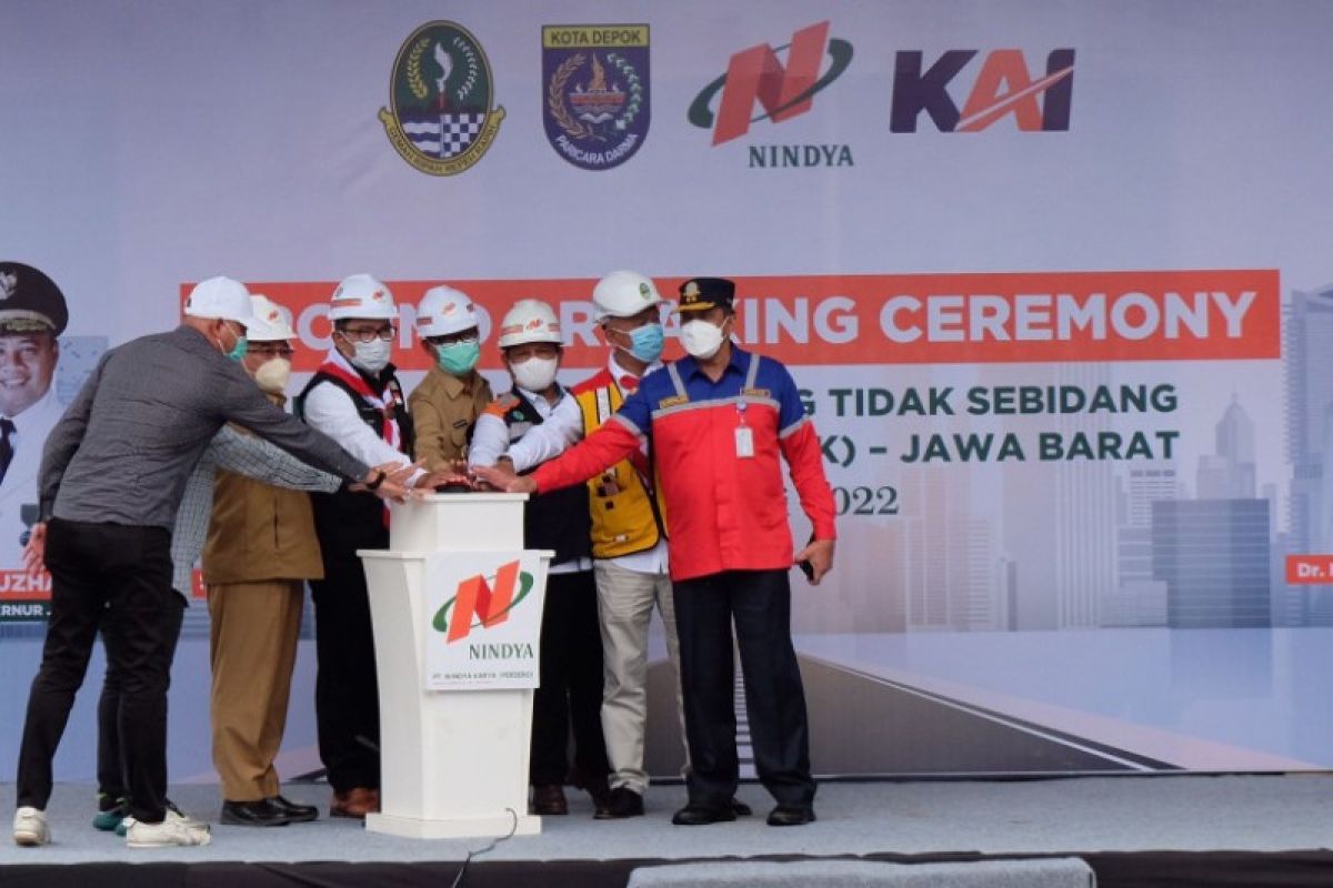 Pembangunan 'underpass' Jalan Dewi Sartika Depok selesai dalam 10 bulan