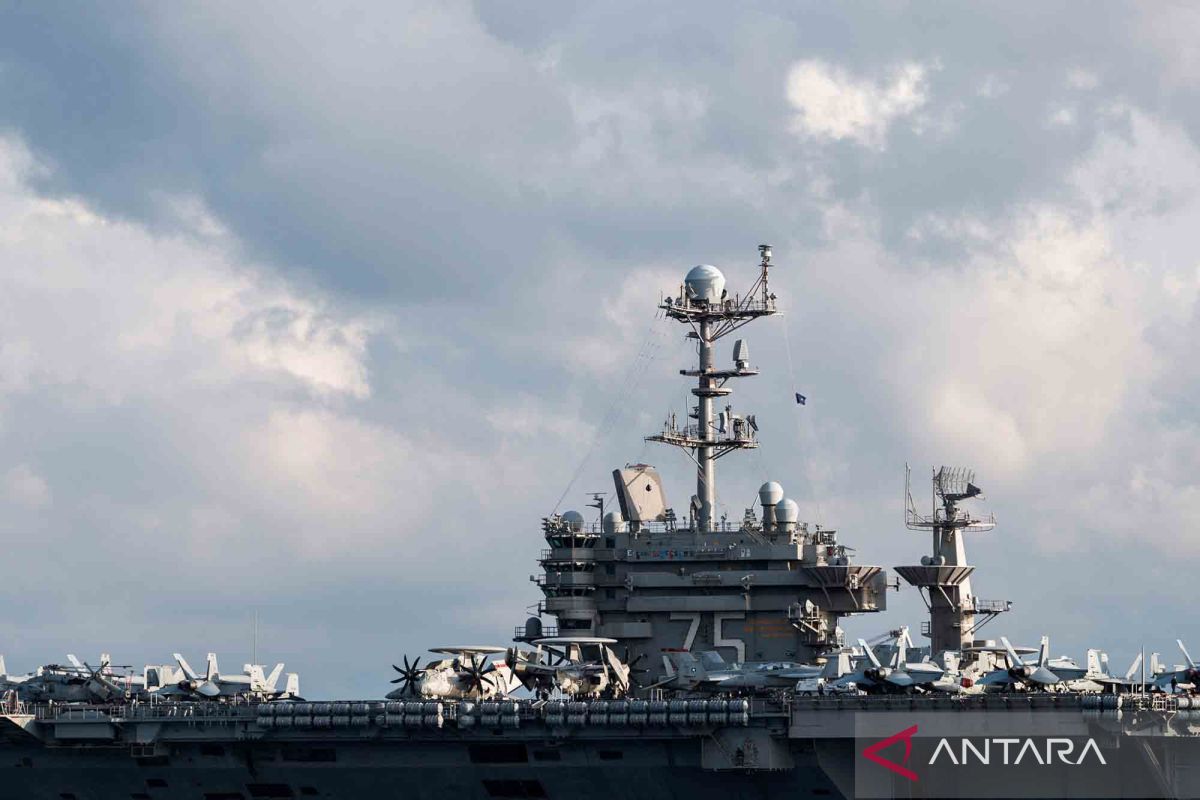 Korsel, AS, Jepang gelar latihan maritim libatkan kapal induk di Semenanjung Korea