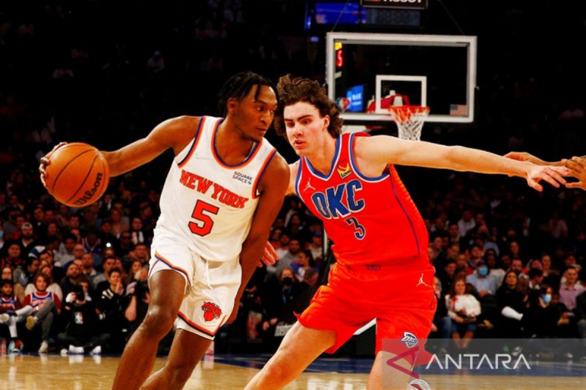 Josh Giddey sumringah akhirnya bisa  melantai di Madison Square Garden