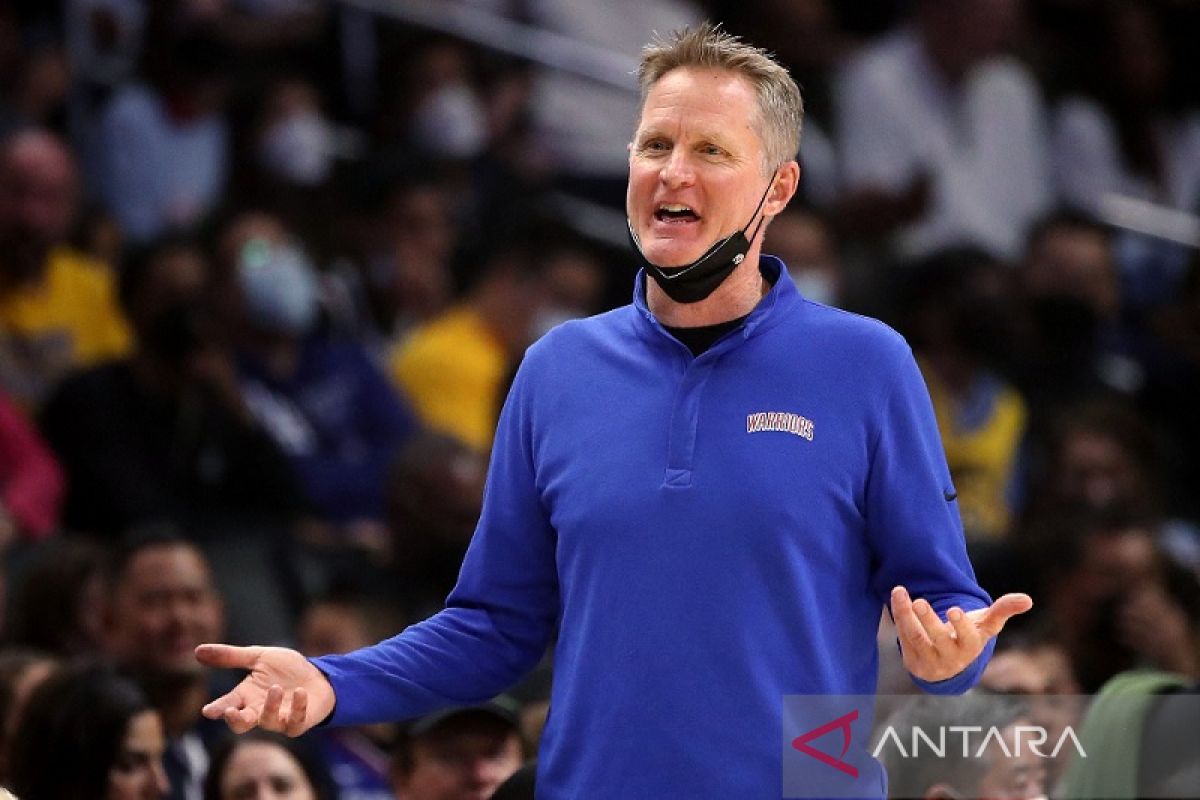 Steve Kerr akui sulit juarai NBA dengan pertahanan Warriors belakangan