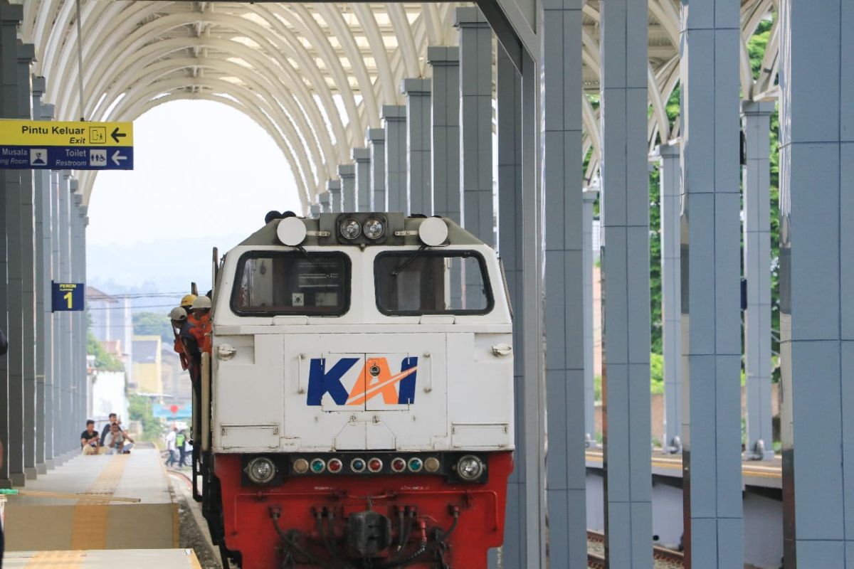 KAI: Izin operasional kereta api komersial jalur Stasiun Garut-Cibatu masih dalam proses