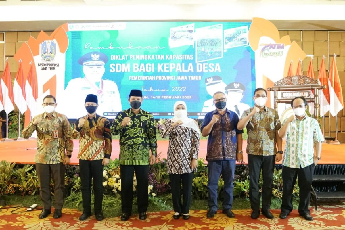 Gubernur Jatim dorong kepala desa terus berinovasi majukan daerah